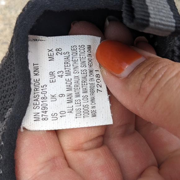 Speedo Seastride Men's Size 10 Black Water Shoes Sport Beachwear Like New - Picture 3 of 5